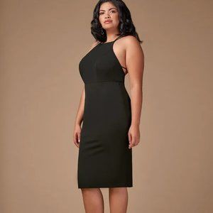 NWT Azazie Black Cocktail Strappy/Sexy Dress